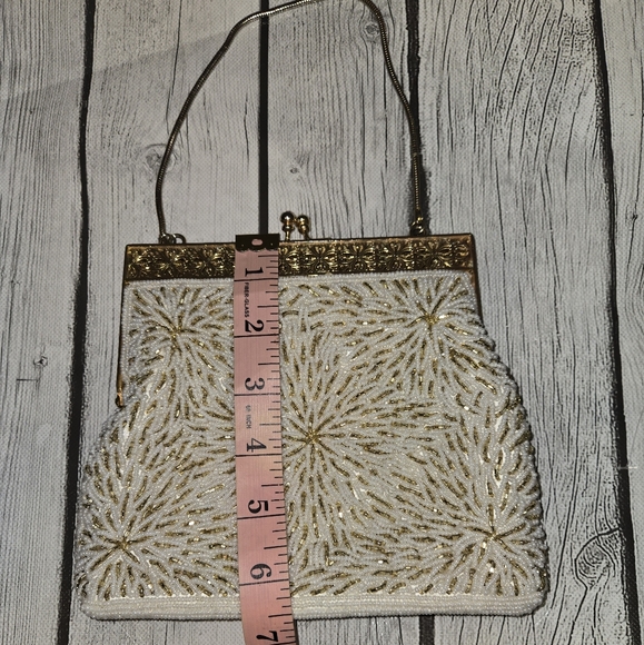 Beautiful Cavanagh Vintage Beaded Purse Hand Made  1960's - Picture 4 of 10